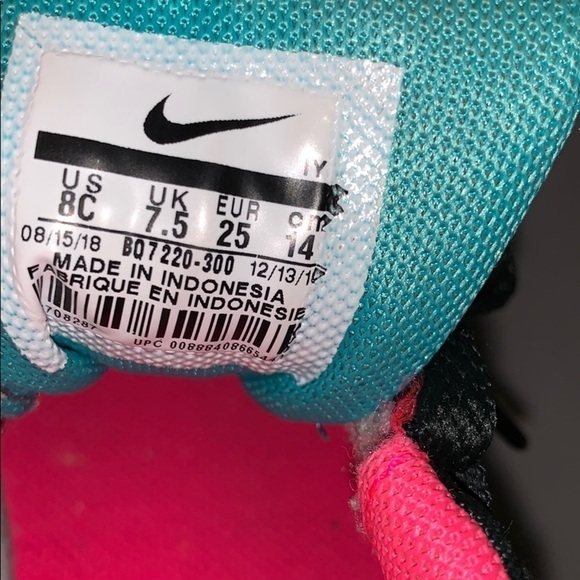 Nike little kids air max sneakers size - 8C - Picture 6 of 6